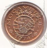 9-71 Мозамбик 20 сентаво 1974г. КМ # 88 UNC бронза 1,8гр. 16мм - 9-71 Мозамбик 20 сентаво 1974г. КМ # 88 UNC бронза 1,8гр. 16мм