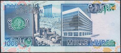 Ливан 1000 ливров 1988г. P.69а - UNC - Ливан 1000 ливров 1988г. P.69а - UNC