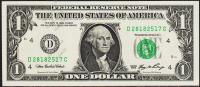 США 1 доллар 2006г. Р.523а - UNC "D" D-C