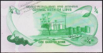 Ливия 1/4 динара 1981г. Р.42А.в - UNC - Ливия 1/4 динара 1981г. Р.42А.в - UNC