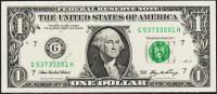 США 1 доллар 2006г. Р.523а - UNC "G" G-H