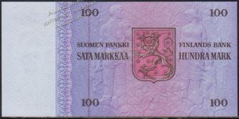 Финляндия 100 марок 1976г. P.109 UNC "К" - Финляндия 100 марок 1976г. P.109 UNC "К"