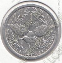 15-90 Новая Каледония 1 франк 1983г. КМ # 10 алюминий 1,3гр. 23мм