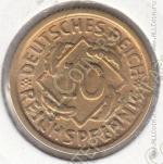 35-95 Германия 10 рейхспфеннигов 1925г. КМ # 40 D алюминий-бронза 4,05гр. 21мм