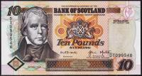 Шотландия 10 фунтов 1998г. P.120с - UNC