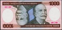 Бразилия 1000 крузейро 1981г. P.201а - UNC
