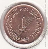 21-39 Сингапур 1 цент 1973г. КМ # 1 бронза 1,94гр. 17,78мм - 21-39 Сингапур 1 цент 1973г. КМ # 1 бронза 1,94гр. 17,78мм