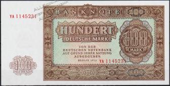ГДР (Германия) 100 марок 1955г. P.21 UNC  - ГДР (Германия) 100 марок 1955г. P.21 UNC 
