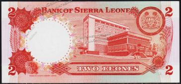 Сьерра-Леоне 2 леоне 1985г. P.6h -  UNC - Сьерра-Леоне 2 леоне 1985г. P.6h -  UNC