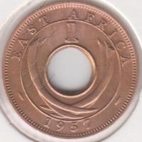38-8 Восточная Африка 1 цент 1957г. Бронза 