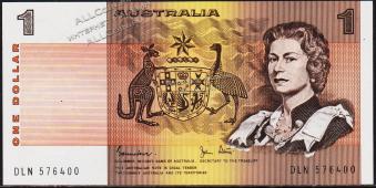 Австралия 1 доллар 1983г. P.42d - UNC - Австралия 1 доллар 1983г. P.42d - UNC