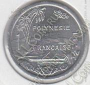 арт63 Французская Полинезия 1 франк 2003г. КМ#11 UNC - арт63 Французская Полинезия 1 франк 2003г. КМ#11 UNC