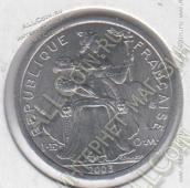арт63 Французская Полинезия 1 франк 2003г. КМ#11 UNC - арт63 Французская Полинезия 1 франк 2003г. КМ#11 UNC