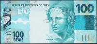 Бразилия 100 реал 2010(17г.) Р.NEW - UNC