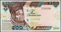 Банкнота Нигерия 200 найра 2017 года. P.NEW - UNC
