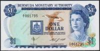 Бермуды 1 доллар 1984г. P.28в(4) - UNC