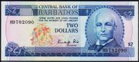 Барбадос 2 доллара 1986г. P.36 UNC