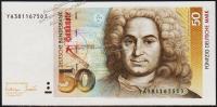 ФРГ (Германия) 50 марок 1993г. P.40c - UNC