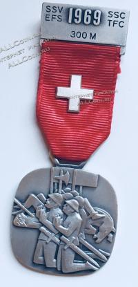 #097 Швейцария спорт Медаль Знаки