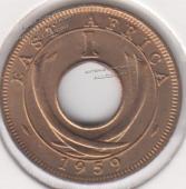 24-65 Восточная Африка 1 цент 1959г. UNC Бронза - 24-65 Восточная Африка 1 цент 1959г. UNC Бронза