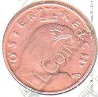 6-72 Австрия 1 грош 1927 г. KM# 2836 Бронза 1,6 гр. 17,0 мм.