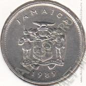 23-2 Ямайка 5 центов 1989г КМ # 46 медно-никелевая 2,83гр. 19,4мм - 23-2 Ямайка 5 центов 1989г КМ # 46 медно-никелевая 2,83гр. 19,4мм