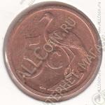 32-164 Южная Африка 5 центов 2006г. КМ # 486 сталь покрытая медью 4,5гр. 21мм