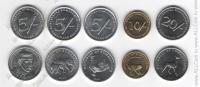 Солалиленд набор 5 монет 2002-05г. (арт392)