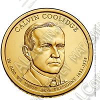 США 1$ 2014P (арт352) 30й президент Calvin Coolidge