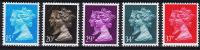Великобритания 5 марок п/с 1990г. Uni #1431-35 MNH OG** (10-35)