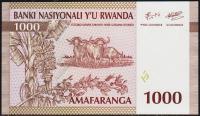 Руанда 1000 франков 1994г. P.24 UNC