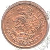  5-155	Мексика 10 сентавов 1967г. КМ #433 UNC бронза 5,5 гр. 23,5мм -  5-155	Мексика 10 сентавов 1967г. КМ #433 UNC бронза 5,5 гр. 23,5мм