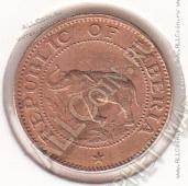 10-130 Либерия 1 цент 1961г КМ # 13 бронза 2,6гр. 18мм  - 10-130 Либерия 1 цент 1961г КМ # 13 бронза 2,6гр. 18мм 