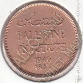 8-29 Палестина 1 мил 1946г КМ #1  бронза 3,2гр. 21мм - 8-29 Палестина 1 мил 1946г КМ #1  бронза 3,2гр. 21мм