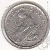 26-41 Бельгия 1 франк 1922г. КМ # 89 никель 5,0гр. 23мм  - 26-41 Бельгия 1 франк 1922г. КМ # 89 никель 5,0гр. 23мм 