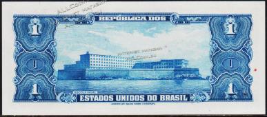 Бразилия 1 крузейро 1954-58г. Р.150в - UNC - Бразилия 1 крузейро 1954-58г. Р.150в - UNC