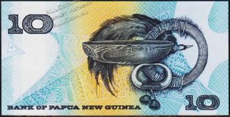 Папуа Новая Гвинея 10 кина 1988г. P.9a - UNC - Папуа Новая Гвинея 10 кина 1988г. P.9a - UNC