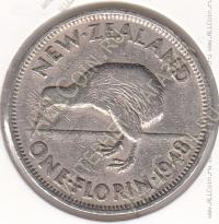 28-79 Новая Зеландия 1 флорин 1948г. КМ # 18 медно-никелевая 11,31гр. 28,58мм
