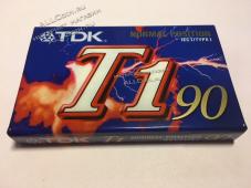 Аудио Кассета TDK T1 90 1997г. / Люксембург / - Аудио Кассета TDK T1 90 1997г. / Люксембург /