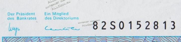 Швейцария 20 франков 1982г. P.55d(54) - UNC - Швейцария 20 франков 1982г. P.55d(54) - UNC
