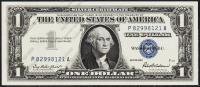 США 1 доллар 1957г. Р.419 UNC "Р-А"