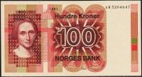 Норвегия 100 крон 1981г. P.41с(1) - UNC