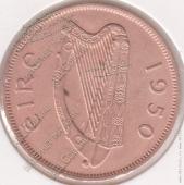 38-176 Ирландия 1 пенни 1950г. KM# 11 бронза 9,45гр 30,9мм - 38-176 Ирландия 1 пенни 1950г. KM# 11 бронза 9,45гр 30,9мм