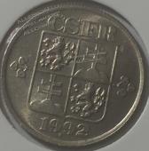16-152 Хорватия 50 центов 1992г. Медь Никель. - 16-152 Хорватия 50 центов 1992г. Медь Никель.