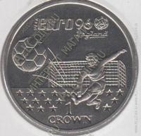 1-35 Гибралтар 1 крона 1996г. КМ#359 UNC