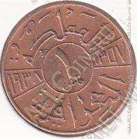 9-90 Ирак 1 филс 1938г. КМ # 102 бронза 2,5гр 19,5мм
