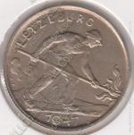 16-18 Люксембург 1 франк 1947г. Медно-никелевая