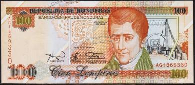 Гондурас 100 лемпира 1994г. P.77а - UNC - Гондурас 100 лемпира 1994г. P.77а - UNC