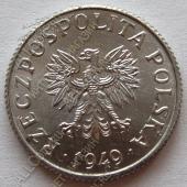 Польша 1 грош 1949г. Y# 39 (z-46) - Польша 1 грош 1949г. Y# 39 (z-46)