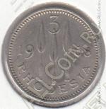 16-126 Родезия  3 пенса=2-1/2 цента 1968г. КМ# 8 медно-никелевая 6,5гр. 27мм